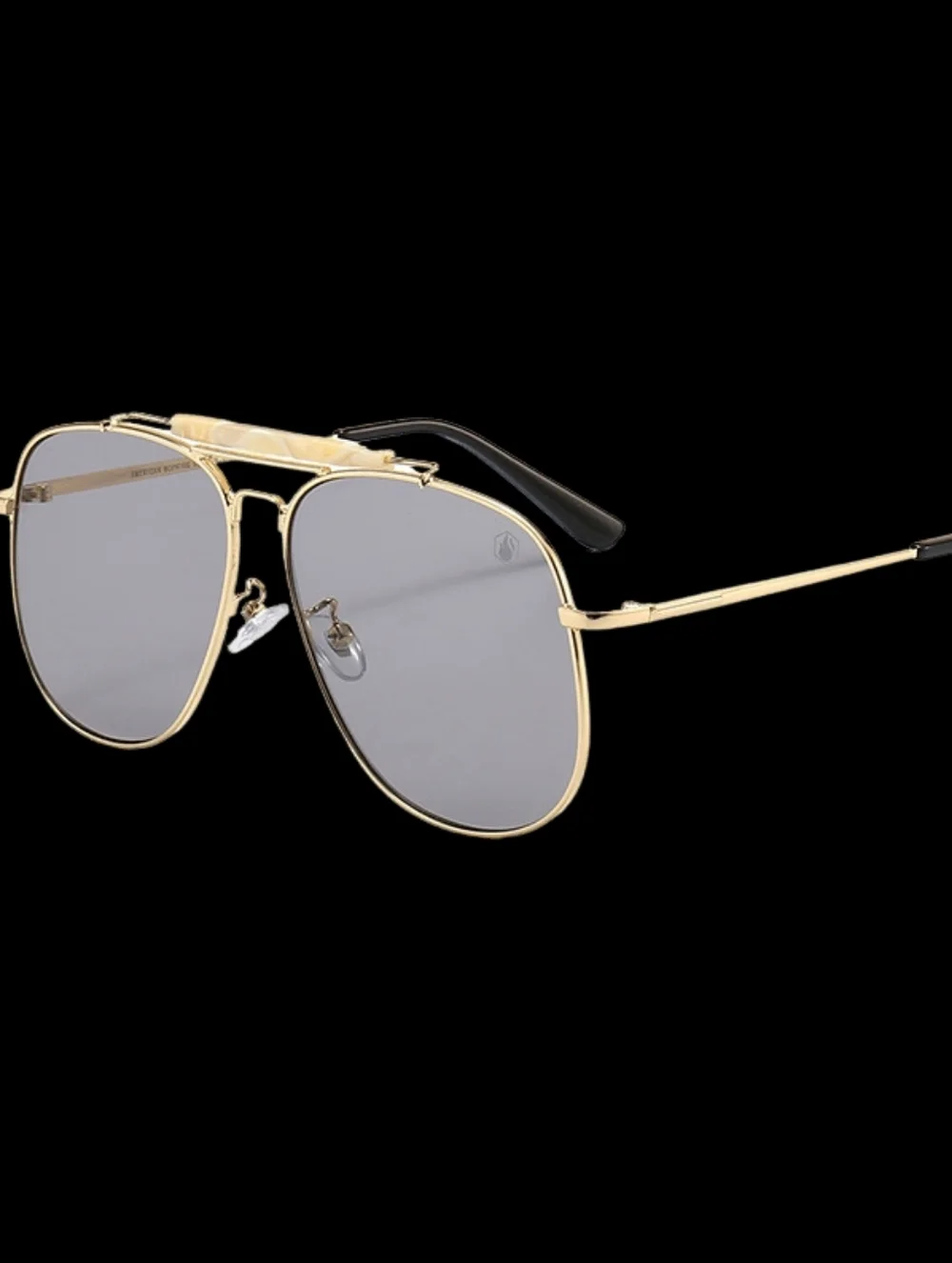 BRAND NEW NWT Aviator Gold Tone Frame Sunglasses